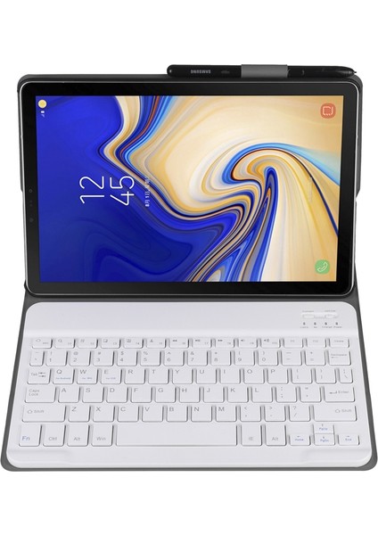 Galaxy Tab A 10.1(2019)T510 Için A510 Bluetooth Klavye Pu Kılıf Altın (Yurt Dışından)