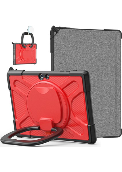 Microsoft Surface Go 1/2/3 Için Tpu + Pc Kılıfı (Yurt Dışından)