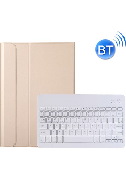 Lenovo Qitian K10 TB-X6C6X Için Bluetooth Klavye Kılıfı Altın (Yurt Dışından)
