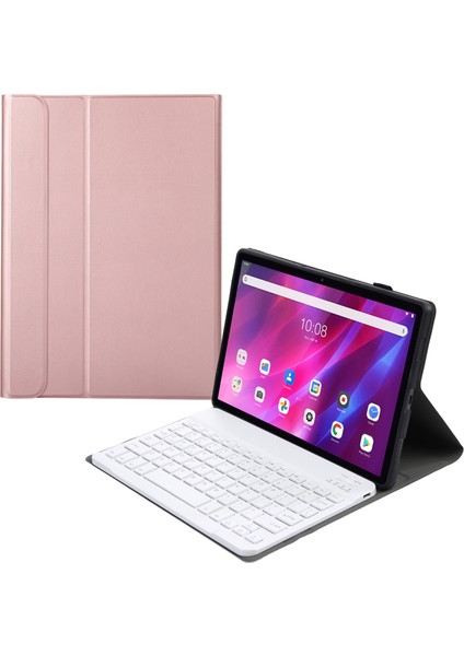 Lenovo Qitian K10 TB-X6C6X Için Bluetooth Klavye Kılıfı Altın Gül (Yurt Dışından) modelleri