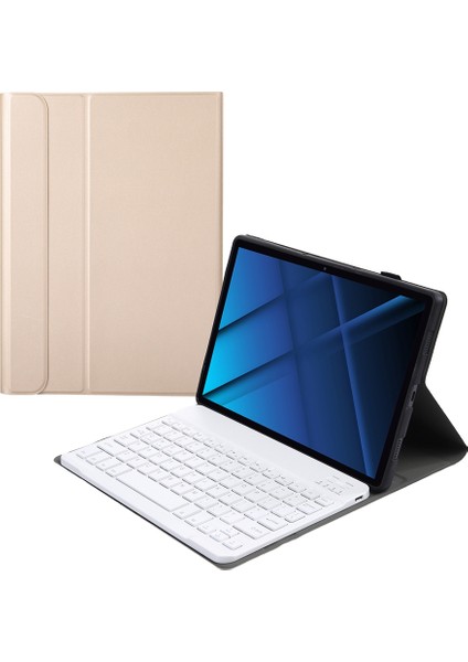 Lenovo Tab 6 5g 10.3 Inç Için Klavye + Kılıf Altın (Yurt Dışından) fiyatları