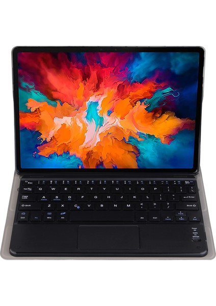 DY-P10-C Bluetooth Klavye Koruyucu Deri Kılıf Lenovo Tab P10 10.1 Inç Için Altın (Yurt Dışından)