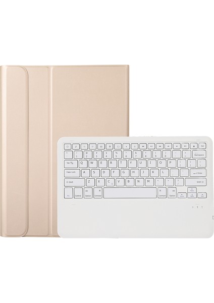 A970B Ayrılabilir Bluetooth Klavye Kılıfıgalaxy Tab S7 Fe T730/T736/S7+ T970/T975/T976 Altın (Yurt Dışından)