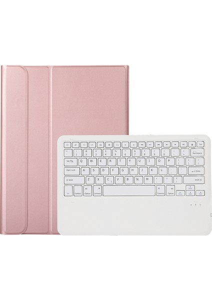 A970B Ayrılabilir Bluetooth Klavye Kılıfıgalaxy Tab S7 Fe T730/T736/S7+ T970/T975/T976 Altın Gül (Yurt Dışından)