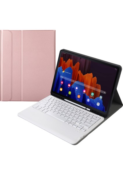 A970B Ayrılabilir Bluetooth Klavye Kılıfıgalaxy Tab S7 Fe T730/T736/S7+ T970/T975/T976 Altın Gül (Yurt Dışından) fiyatları