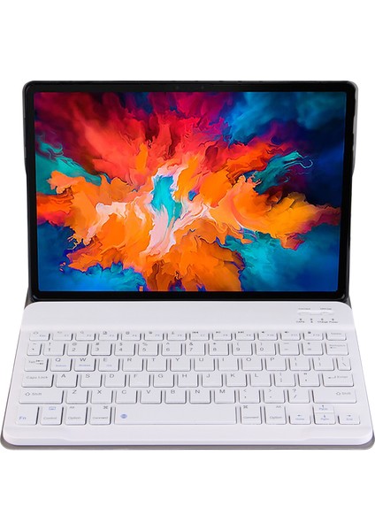 Lenovo Tab M10 TB-X505X Için M10 Bluetooth Klavye Koruyucu Deri Kılıf Altın Gül (Yurt Dışından) modelleri