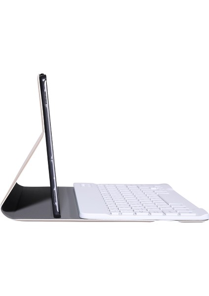 A610 Bluetooth Klavye Pu Kılıf Galaxy Tab S6 Lite 10.4 P610 Için Altın (Yurt Dışından)