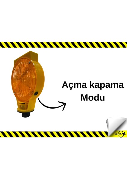 Solar Trafik Flaşör