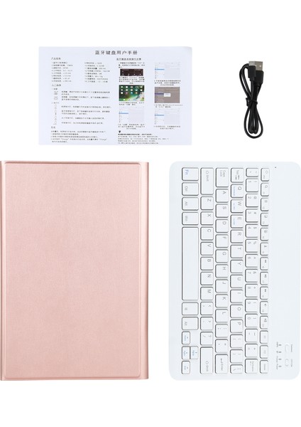 Lenovo Tab P11 Pro (TB-XJ706F) Için Bluetooth Klavye Kılıfı Altın Gül (Yurt Dışından) indirimleri