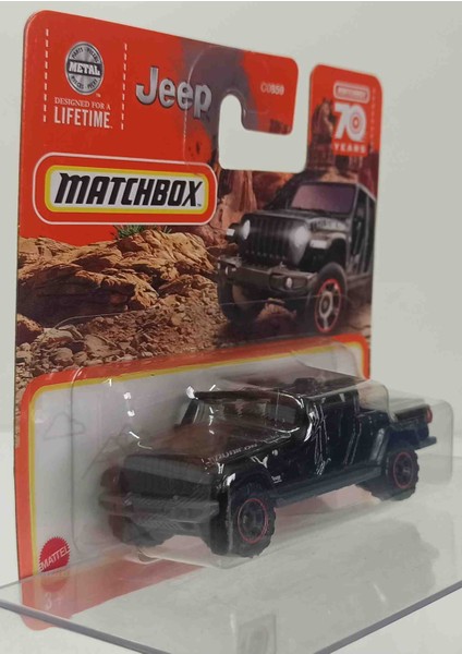 Matc.. 70 Years 20 Jeep Gladiatör ( Küçük Boy Metal Araba)