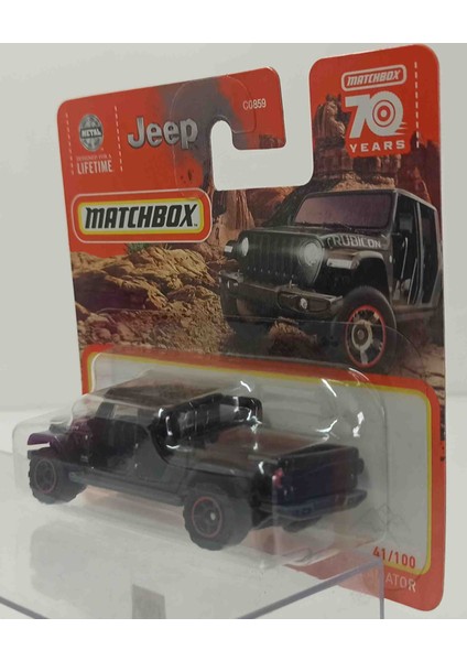 Matc.. 70 Years 20 Jeep Gladiatör ( Küçük Boy Metal Araba) modelleri