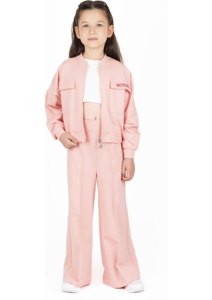 Kız Çocuk Ikili Sweatshırt Takım