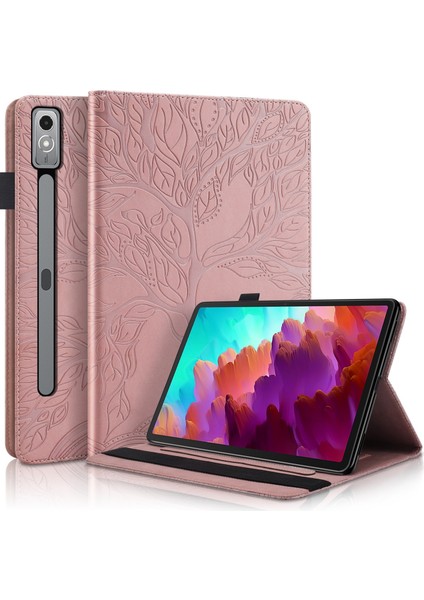 Lenovo Tab P12 /xiaoxin Pad Pro 12.7 Için Ağaç Tablet Kılıfı (Yurt Dışından)