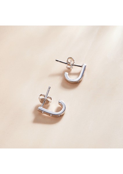 Yıldız Koltuk Değneği Kulak Çiviler Kadın Küpe (Silver) (Yurt Dışından) modelleri