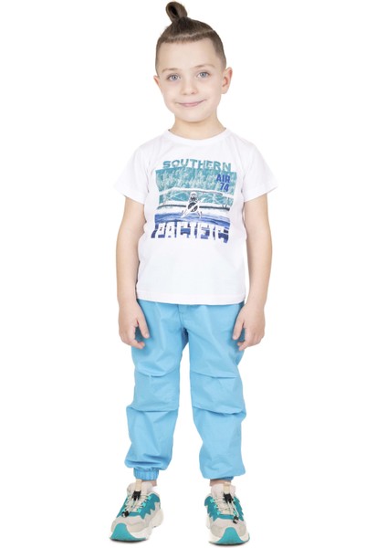 Erkek Çocuk Lastikli Pantolon