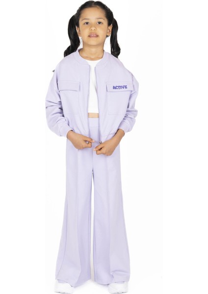 Kız Çocuk Ikili Sweatshırt Takım