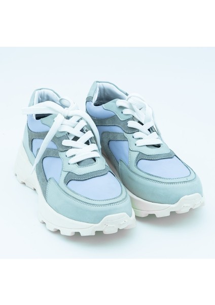 +7,5 cm Boy Uzatan Gizli Topuklu Kadın Spor Ayakkabı Çok Renkli Sneaker