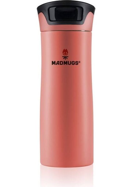 Travel Mug Termos Bardak 0.47 Lt Paslanmaz Çelik Termos Pembe