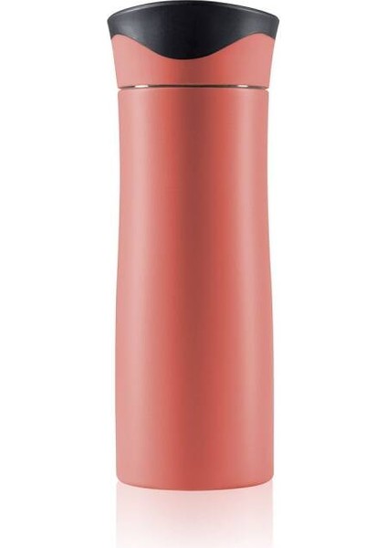 Travel Mug Termos Bardak 0.47 Lt Paslanmaz Çelik Termos Pembe