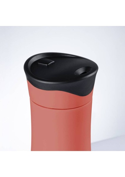Travel Mug Termos Bardak 0.47 Lt Paslanmaz Çelik Termos Pembe