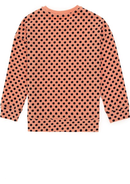 Kız Çocuk Somon Sweatshirt 50298157-VR047