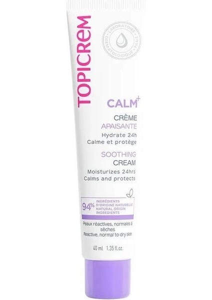 Calm+ Ultra Moisturizing Soothing Cream 40 ml