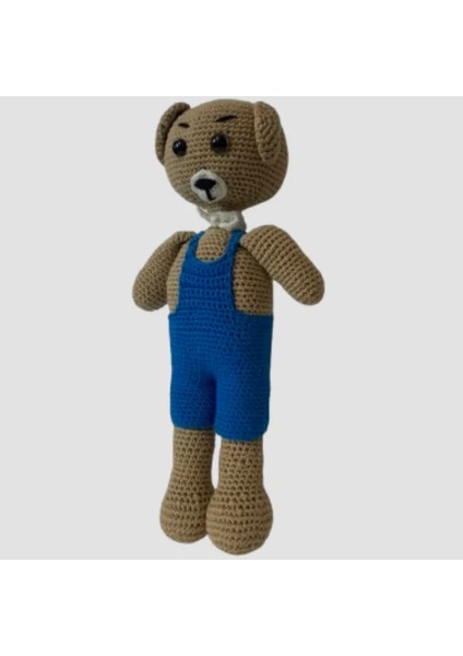El Yapımı Amigurumi Bahçıvan Ayı - 30 cm fiyatları