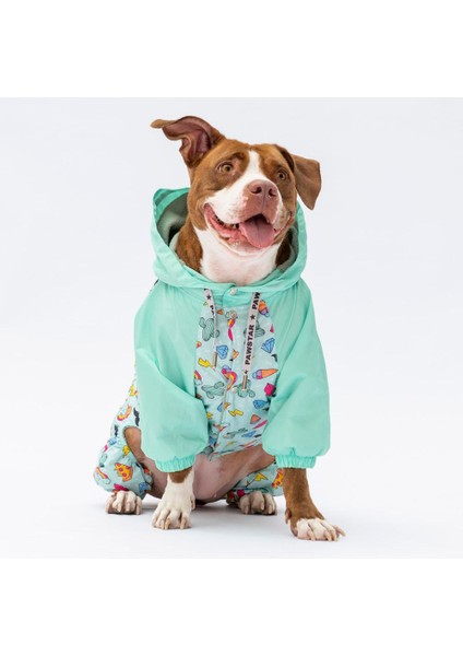 Tokyo Polarlı Su Geçirmez Orta-Büyük Irk Köpek Yağmurluk Tulum fırsatları