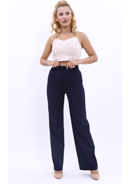 Bol Paça Pantolon-Lacivert