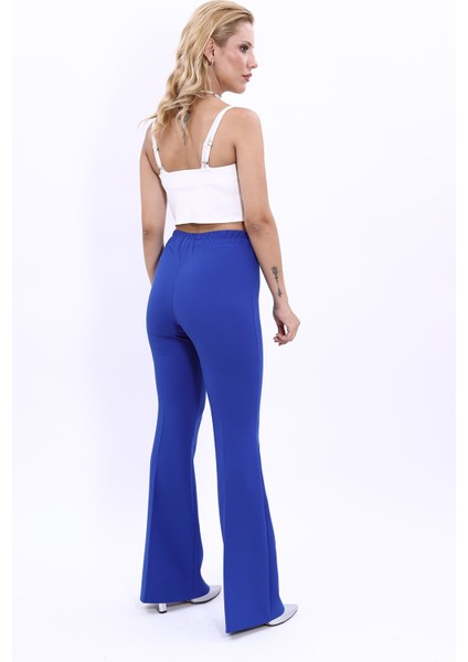 İspanyol Paça Pantolon-Saks modelleri