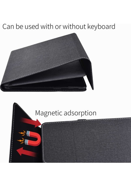 Microsoft Surface Pro 10 Için Kumaş Dokulu Pc Tablet Kılıfı (Yurt Dışından)
