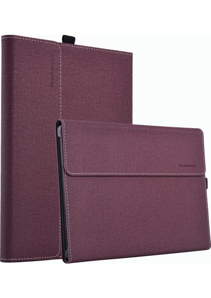 Microsoft Surface Pro 10 Için Kumaş Dokulu Pc Tablet Kılıfı (Yurt Dışından)