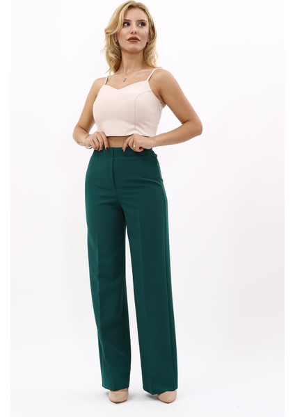 Bol Paça Pantolon -Zümrüt fırsatları