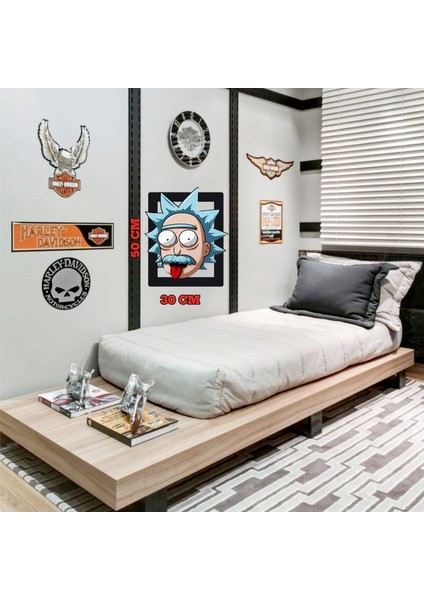 Rick And Morty Mdf Tablo