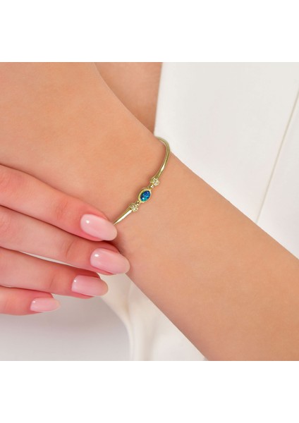 14 Ayar Altın Bileklik Avustralya Opal Doğal Taşlı Zarif Minimalist Ince Boho Bileklik Sarı Altın fırsatları