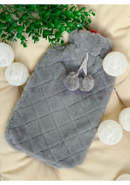 Peluş Kılıflı Çıkarılabilir Sıcak Su Torbası 2 lt