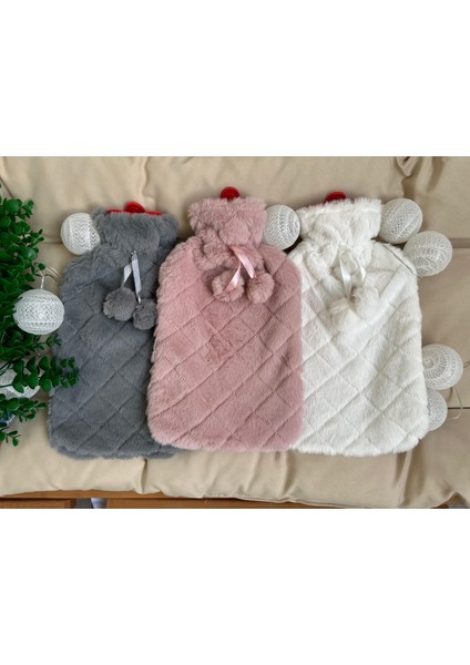 Peluş Kılıflı Çıkarılabilir Sıcak Su Torbası 2 lt