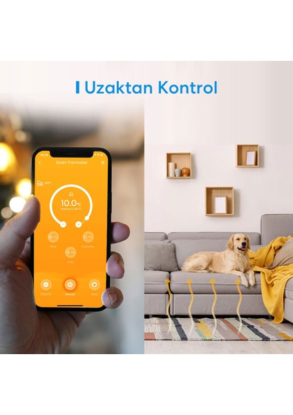 Wi-Fi Uzaktan Kontrollü Akıllı Termostat