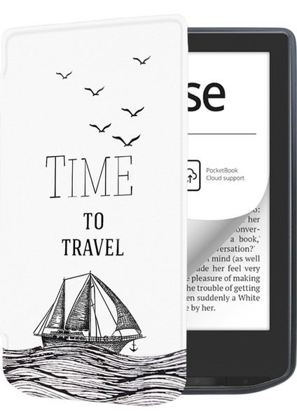 Pocketbook Verse / Verse Pro Için Deri Kılıf (Yurt Dışından) fırsatları
