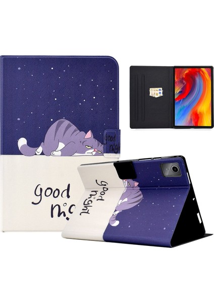 Lenovo Tab M11 / Xiaoxin Pad 11 2024 Için Deri Tablet Kılıfı (Yurt Dışından)
