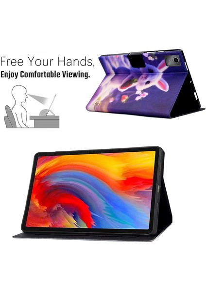 Lenovo Tab M11 / Xiaoxin Pad 11 2024 Için Deri Tablet Kılıfı (Yurt Dışından)