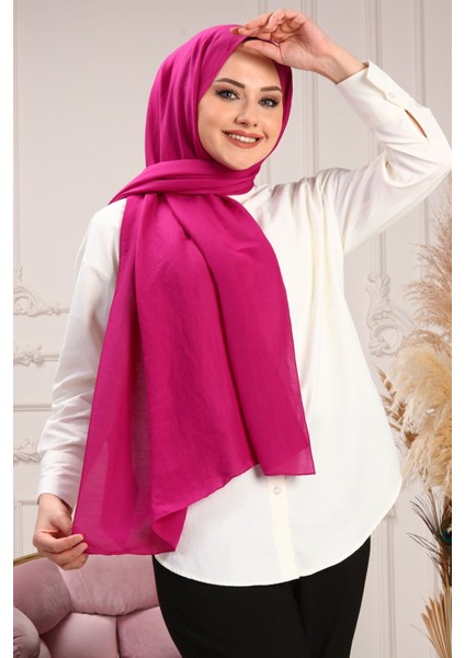 Fuşya Harem Scarf Incila Şal fiyatları
