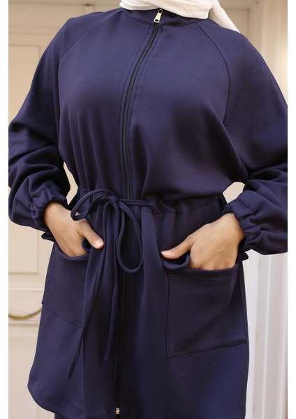 Oysho Kumaş Tunik Pantolon Takım Lacivert