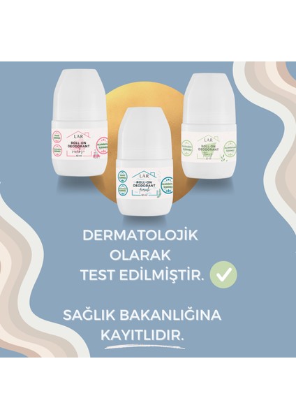 Alüminyumsuz Alkolsüz Parabensiz Vegan Unisex Ferah Kokulu Roll-on Deodorant 1 adet 50ml indirimleri