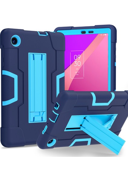 Tcl Tab 8 Le / Wifi Için Silikon Hibrit Pc Tablet Kılıfı (Yurt Dışından)