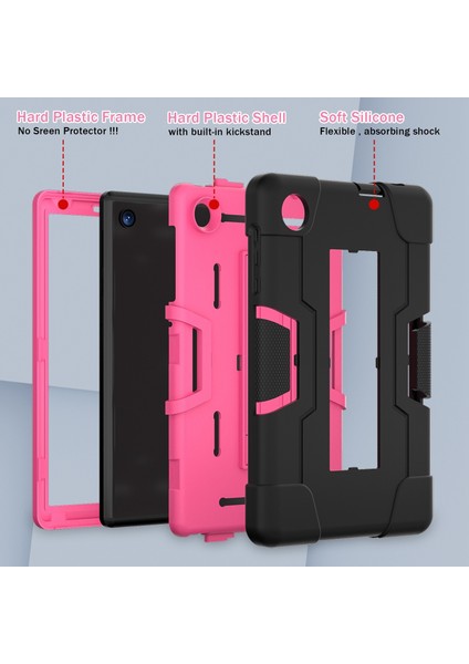 Tcl Tab 8 Le / Wifi Için Silikon Hibrit Pc Tablet Kılıfı (Yurt Dışından) modelleri