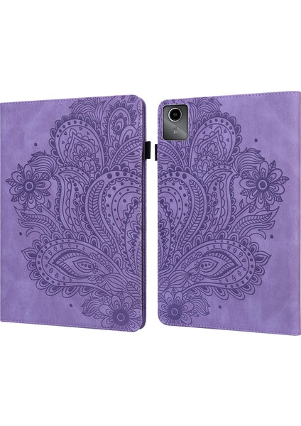 Lenovo Tab M11 / Xiaoxin Pad 11 2024 Için Deri Tablet Kılıfı (Yurt Dışından)