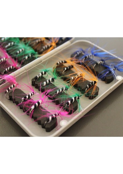 3453 Trout Fly Sinek Assortment Alabalık Yemi 32'li Mix Set