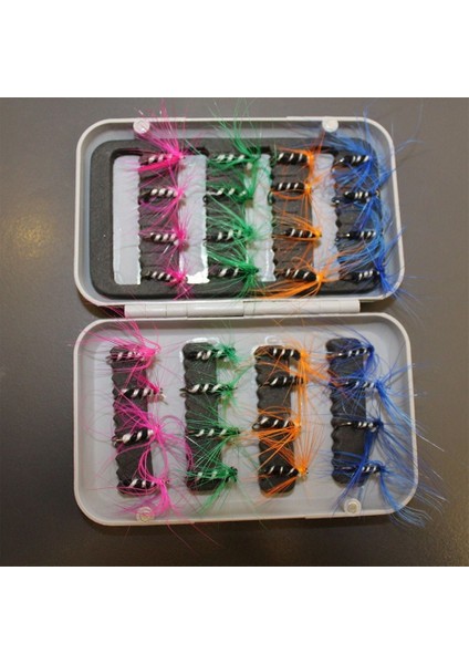 3453 Trout Fly Sinek Assortment Alabalık Yemi 32'li Mix Set