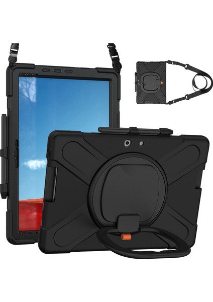 Microsoft Surface Pro x / Pro x 2021 Için Silikon + Pc Kılıfı (Yurt Dışından) modelleri